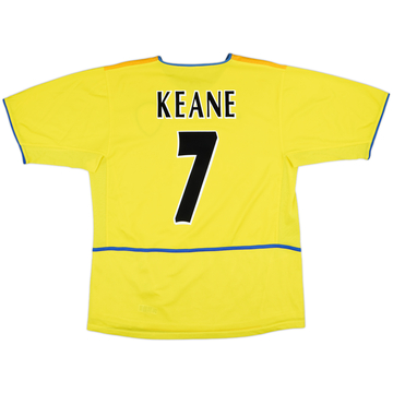 2002-03 Leeds United Away Shirt Keane #7 - 8/10 - (L)
