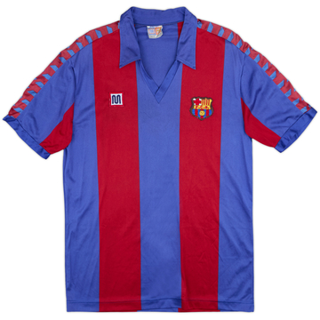 1984-89 Barcelona Home Shirt - 10/10 - (L)