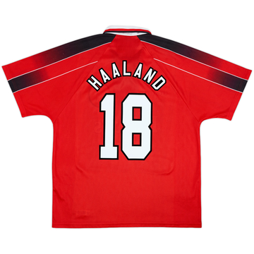 1996-97 Nottingham Forest Home Shirt Haaland #18 - 9/10 - (XL)