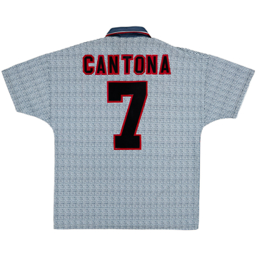 1995-96 Manchester United Away Shirt Cantona #7 - 5/10 - (L)