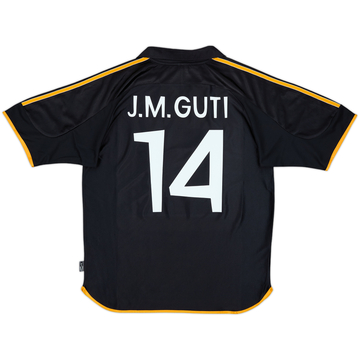 1999-01 Real Madrid Away Shirt J.M.Guti #14 - 9/10 - (L)