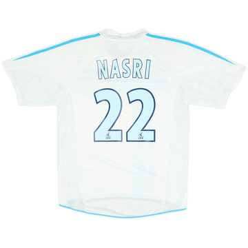 2004-05 Olympique Marseille Home Shirt Nasri #22 - 8/10 - (S)