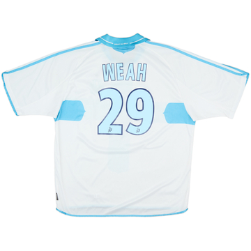 2000-01 Olympique Marseille Home Shirt Weah #29 - 8/10 - (XL)