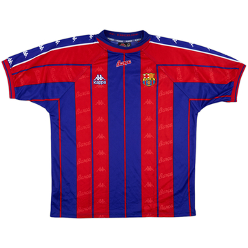 1997-98 Barcelona Home Shirt - 9/10 - (XL)