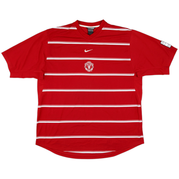 2003-04 Manchester United Nike Cotton Tee - 5/10 - (XXL)