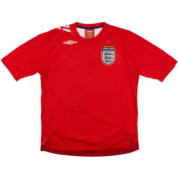 2006-08 England Away Shirt - 5/10 - (L)