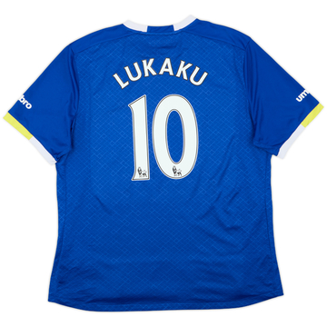 2016-17 Everton Home Shirt Lukaku #10 - 8/10 - (XXL)