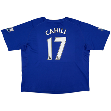 2010-11 Everton Home Shirt Cahill #17 - 7/10 - (XXL)