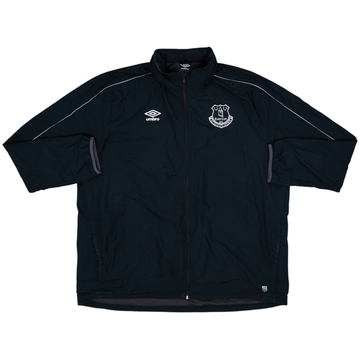 2015-16 Everton Umbro Hooded Rain Jacket - 9/10 - (3XL)