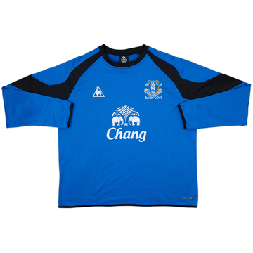 2009-10 Everton Le Coq Sportif Sweat Top - 9/10 - (XXL)