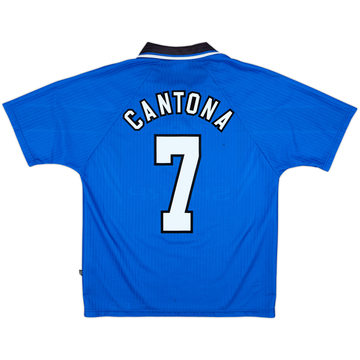 1996-98 Manchester United Third Shirt Cantona #7 - 8/10 - (M)
