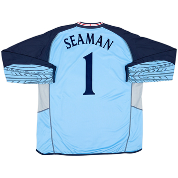 2002-03 England GK Shirt Seaman #1 - 8/10 - (XXL)