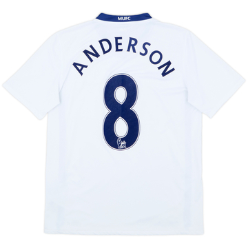 2008-10 Manchester United Away Shirt Anderson #8 - 7/10 - (M)
