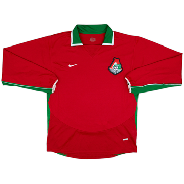2004-05 Lokomotiv Moscow Home L/S Shirt - 10/10 - (M)