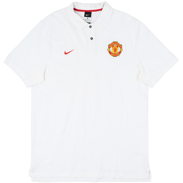 2014-15 Manchester United Nike Polo Shirt - 9/10 - (XL)