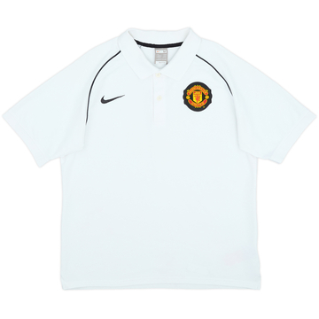2009-10 Manchester United Nike Polo Shirt - 9/10 - (M)