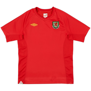 2010-11 Wales Home Shirt - 8/10 - (M)