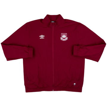 2015-16 West Ham Umbro Track Jacket - 8/10 - (XXL)