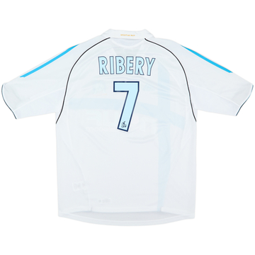 2005-06 Olympique Marseille Home Shirt Ribery #7 - 9/10 - (L)