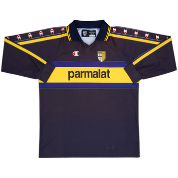 1999-00 Parma Basic Third L/S Shirt #2 - 7/10 - (XL.Boys)