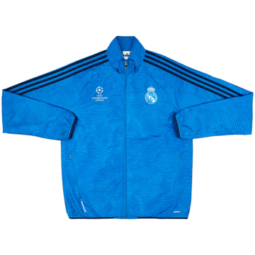 2015-16 Real Madrid CL adidas Track Jacket - 8/10 - (M)