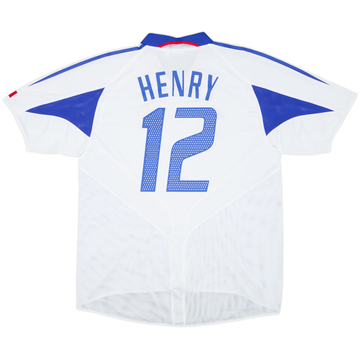 2004-06 France Away Shirt Henry #12 - 8/10 - (L)