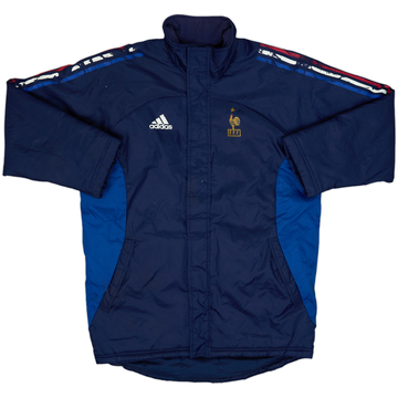 2002-03 France adidas Padded Bench Coat - 5/10 - (S)