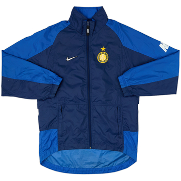 1998-99 Inter Milan Nike Hooded Rain Jacket - 8/10 - (S)