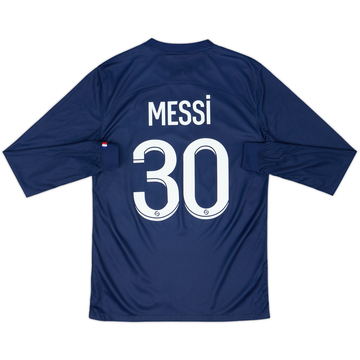 2022-23 Paris Saint-Germain Local Camiseta Manga Larga Messi #30 - 8/10 - (S)