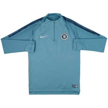 2018-19 Chelsea Nike 1/4 Zip Training Top - 8/10 - (S)