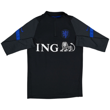 2020-21 Netherlands Nike 1/4 Zip Drill Top - 8/10 - (M)