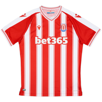 2020-21 Stoke City Home Shirt - 10/10 - (L)