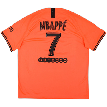 2019-20 Paris Saint-Germain Away Shirt Mbappe #7 - 10/10 - (XL)