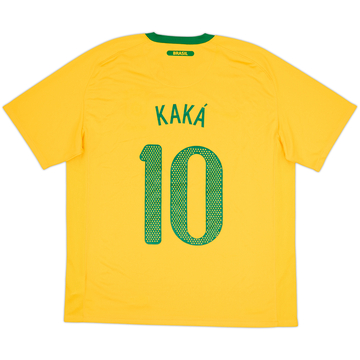 2010-11 Brazil Home Shirt Kaka #10 (L)