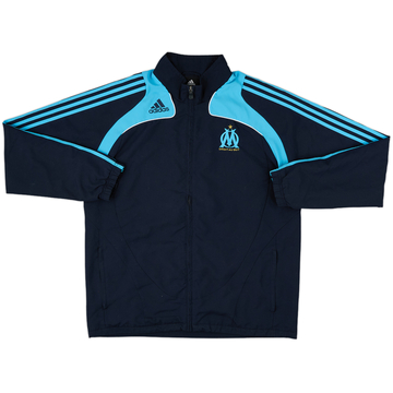 2008-09 Olympique Marseille adidas Track Jacket - 8/10 - (L/XL)