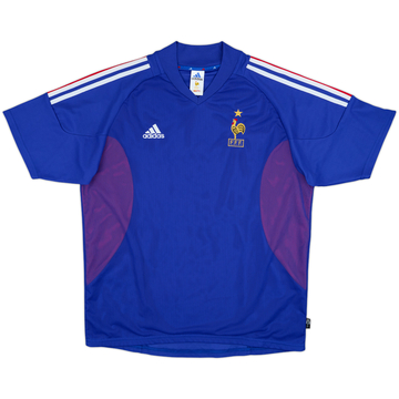 2002-04 France 'Signed' Home Shirt - 9/10 - (L)