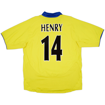 2003-05 Arsenal Away Shirt Henry #14 - 7/10 - (M)