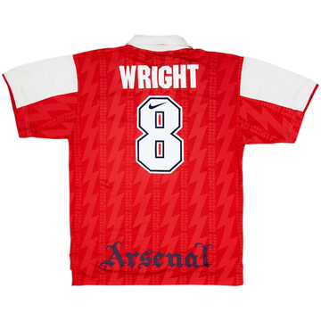 1994-96 Arsenal Home Shirt Wright #8 - 8/10 - (XL)
