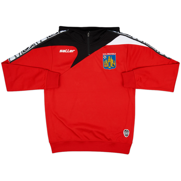 2014-15 Westerlo Saller Hooded 1/4 Zip Sweat Top - 10/10 - (S)