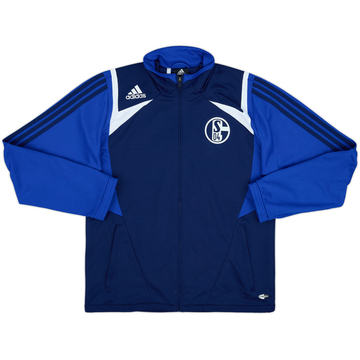 2007-08 Schalke adidas Track Jacket - 8/10 - (M/L)