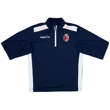 2015-16 Bologna Macron 1/4 Zip Drill Top - 3/10 - (XS)