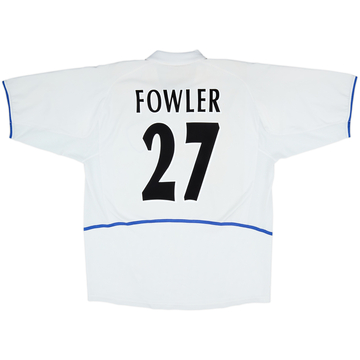 Camiseta de local del Leeds United 2002-03 Fowler #27 - 5/10 - (XL)