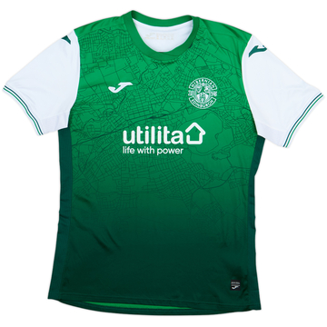 2021-22 Hibernian Home Shirt - 7/10 - (XL)