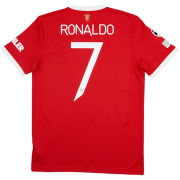 2021-22 Manchester United Home Shirt Ronaldo #7 - 9/10 - (M)