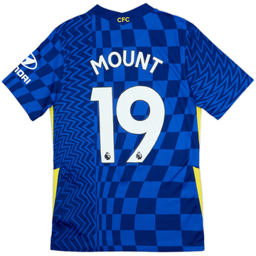 2021-22 Chelsea Home Shirt Mount #19 - 8/10 - (S)