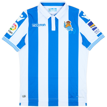 2018-19 Real Sociedad Home Shirt - 10/10 - (M)