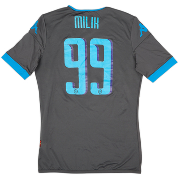 2015-16 Napoli Authentic Away Shirt Milik #99 - 3/10 - (M)