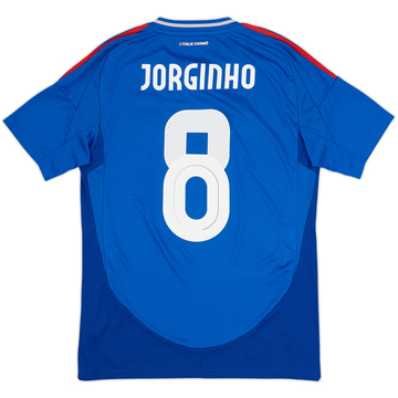 Camiseta de local de Italia 2024-25 Jorginho #8 - 8/10 - (S)
