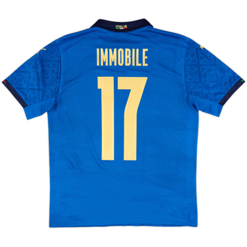 2020-21 Italy Home Shirt Immobile #17 - 10/10 - (M)
