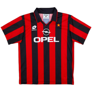 1994-95 AC Milan Home Shirt - 8/10 - (S)
